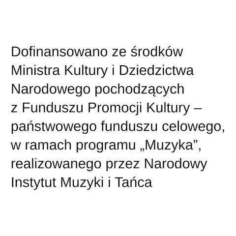 Formułka MKiDN Muzyka